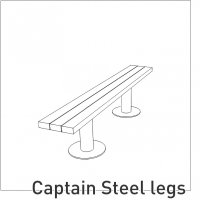 Recycled kunststof » Captain Steel Legs